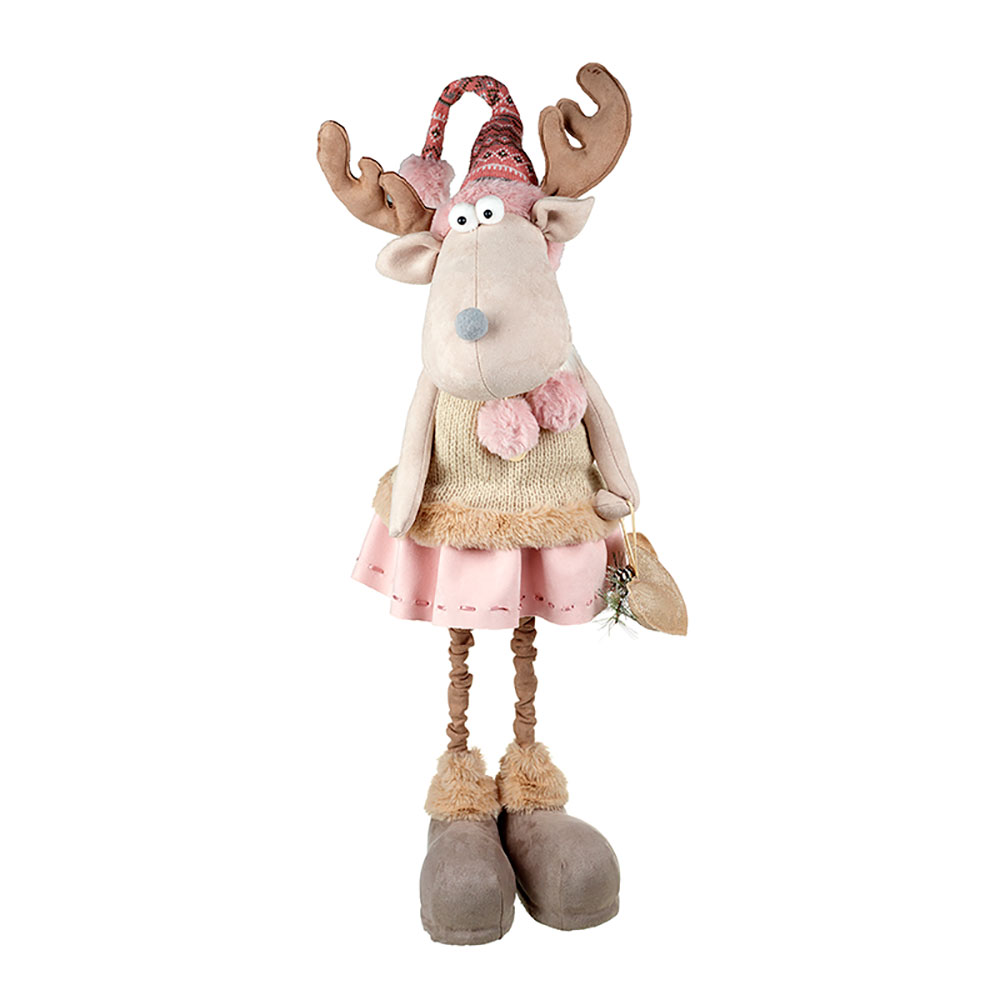 pink moose stuffed animal