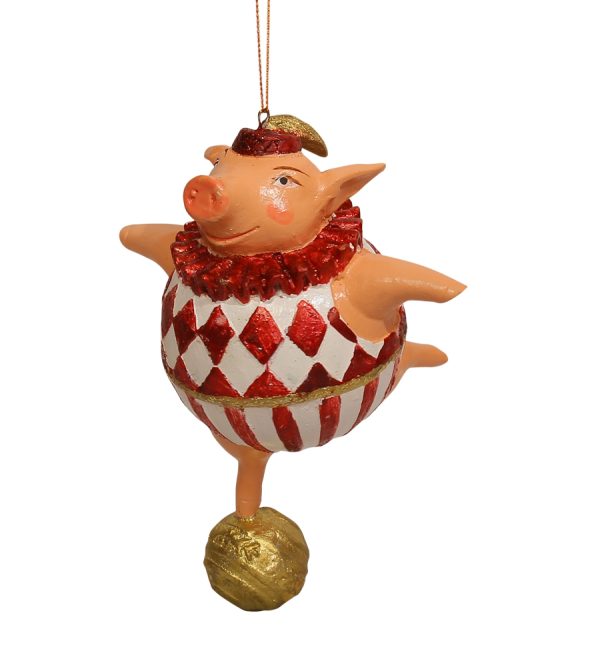 Dreamland Balancing Circus Pig on Ball