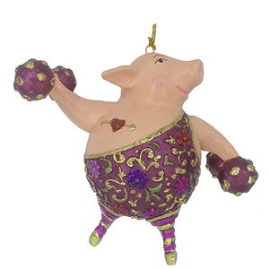 Dreamland Teaberry Strong Man Circus Pig