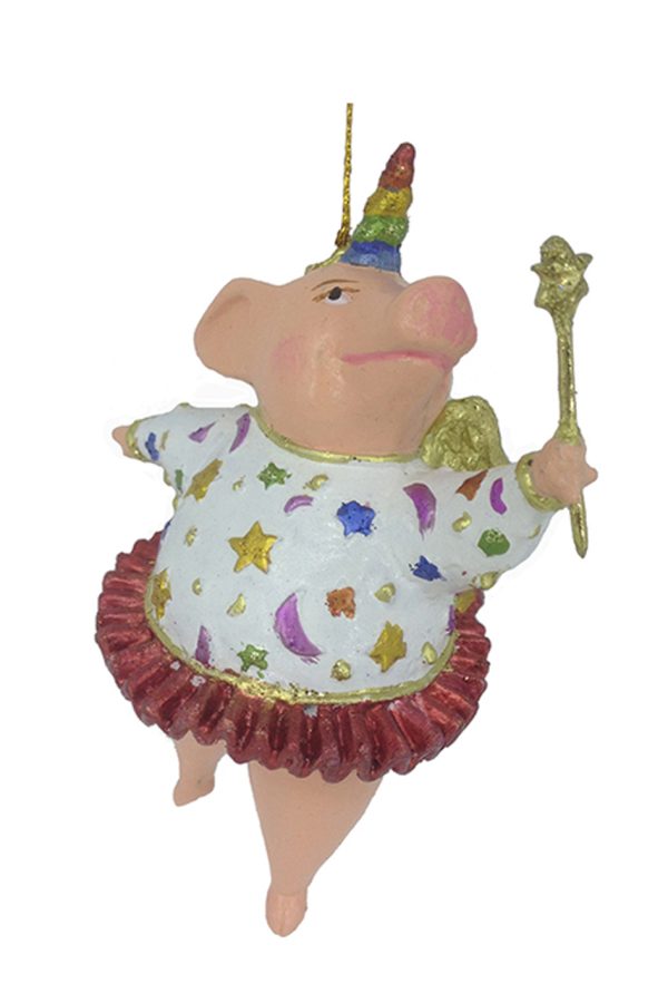 Dreamland Rainbow Unicorn Standing Pig